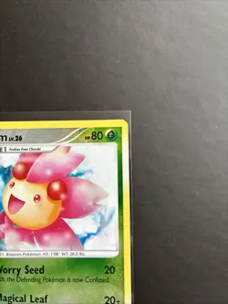 Pokemon TCG Cherrim 6/17 Cracked Ice Shattered Holo Pop Series 8 LP - Image 5