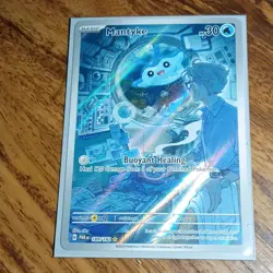 Pokemon Mantyke 189/182 SV04 Paradox Rift Illustration Rare Full Art Holo - Image 1