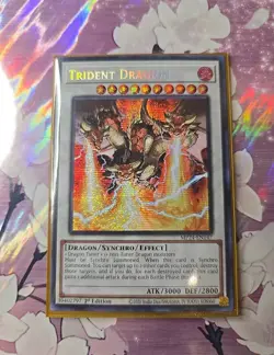 Yugioh Trident Dragion MP24-EN147 1st Ed Prismatic Secret Rare (Near Mint!) - Image 4
