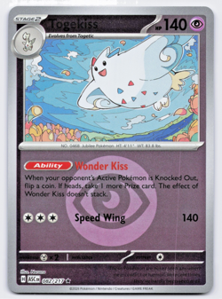 Pokemon TCG Togekiss 082/217 Energy Symbol Reverse Holo Ascended Heroes NM - Image 1