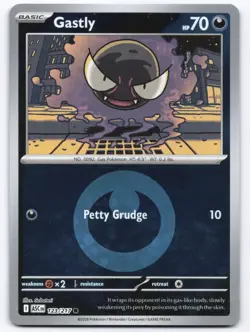 Pokemon TCG Gastly 123/217 Energy Symbol Reverse Holo Ascended Heroes NM - Image 1