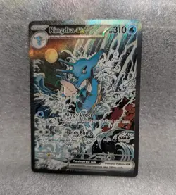 Kingdra EX 131 Pokemon TCG Scarlet & Violet Black Star Promo Holo NM Centered - Image 1