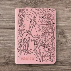 Vault X 9 Pocket eXo-Tec Zip Binder Folder - Pink Pokemon Gardevoir - Image 1