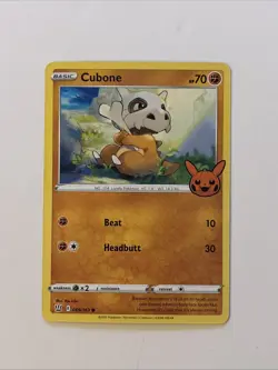 * Cubone 069/163 Pokemon Battle Styles Stamped Variant NM D - Image 1