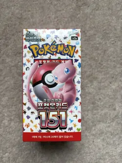 Pokemon Korean 151 SV2A - Booster Box (20 Packs) - New & Sealed - Image 1