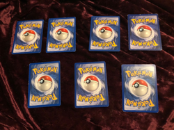 Vintage Pokemon WOTC Lot Fossil Aerodactyl Omastar Rhydon 1st Ed Team Rocket Dig - Image 2