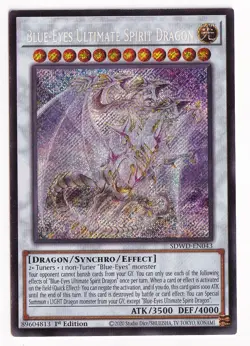 Blue-Eyes Ultimate Spirit Dragon - SDWD-EN043 - Secret Rare LP - Yu-Gi-Oh - Image 1