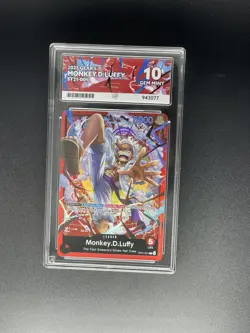 ONE PIECE STARTER DECK ST21-EX GEAR 5 MONKEY D. LUFFY + Parallel Ace 10 Perfect - Image 2