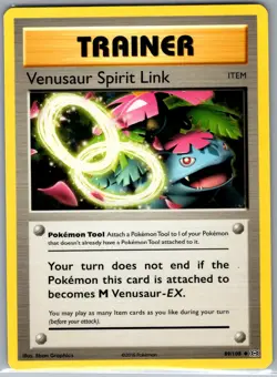 Venusaur Spirit Link 89/108 Non Holo XY - Evolutions - Pokemon Card - NM - Image 1