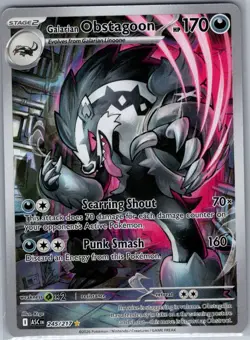 Galarian Obstagoon 245/217 ME: Ascended Heroes - Pokemon Card - NM - Image 1