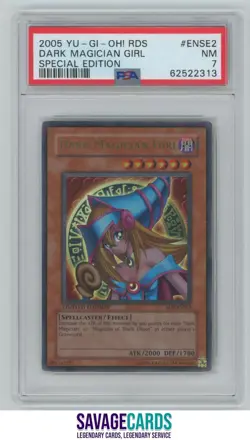 2005 Yu-Gi-Oh! RDS Special Edition Dark Magician Girl PSA 7 #ENSE2 - Image 1