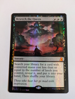 MTG. Beseech The Queen. From The Vault: Lore. Foil. NM Condition. - Image 1