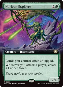 Horizon Explorer Extended Art Edge of Eternities NM MTG - Image 1