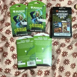 Wizards of the Coast Magic: The Gathering Secrets of Strixhaven Play Booster (4) - Image 2