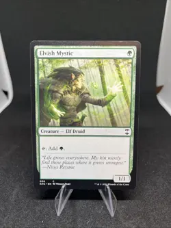 MTG Elvish Mystic KHC #58 Common - Image 1