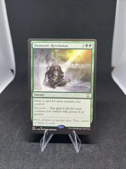 MTG - Shamanic Revelation - New Capenna Commander 311 normal NM - Image 1
