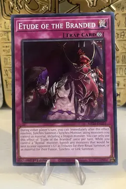 YuGiOh! - Etude of the Branded MP24-EN351 Common 1st Edition Near Mint - Image 1