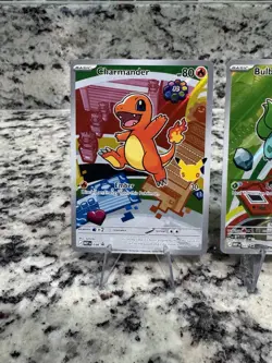 Pokemon First Partner Illustration Collection Series 1 Kanto Gen 1 Starters Set - Image 2