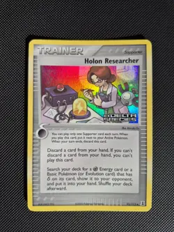 POKEMON HOLON RESEARCHER STAMPED EX DELTA SPECIES 95/113 ENG GOOD NO CHARIZARD - Image 1