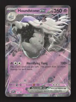 Houndstone ex 162 Holo Promo Scarlet & Violet Promo Pokemon Near Mint - Image 1