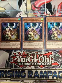 3x Droll & Lock Bird Ultra Rare RA02-EN006 Yugioh Playset - Image 1