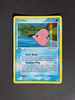 POKEMON LUVDISC STAMPED EX CRYSTAL GUARDIANS 7/100 ENG GD NO GOLDSTAR CHARIZARD - Image 1