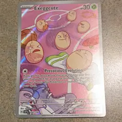 The Pokemon Company Exeggcute 192/191 SSP EN Holo Basic Card English 2024 - Image 1