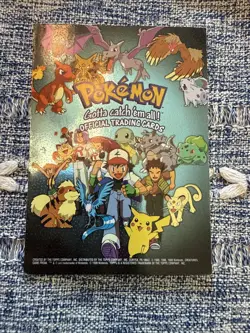1999 Topps Pokemon Series 1 TV Animation Checklist Black Logo - Image 1