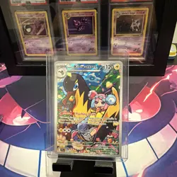 Pokemon TCG Iono's Kilowattrel Journey Together 163/159 Illustration Rare - Image 1