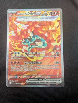 Hearthflame Mask Ogerpon EX 212/167 Twilight Masquerade Pokemon Tcg - Image 1