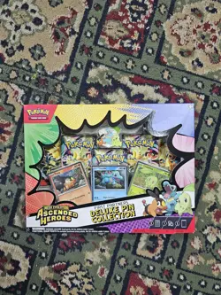 Pokemon Ascended Heros - First Partner Deluxe Pin Collection - Boxed & Sealed - Image 1