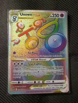 Unown Vstar 199/195 Silver Tempest - Pokemon TCG - Image 1