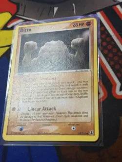 Ditto (Geodude) 62/113 EX Delta Species 2005 Common Basic Pokemon Yuka Morii - Image 2