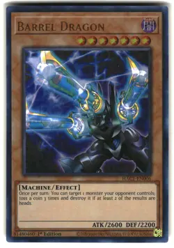 Barrel Dragon (Duel Terminal) Hidden Arsenal: Chapter 1 HAC1-EN006 Yugioh - Image 1