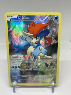 Keldeo - XY118 - Holo Black Star Promo, Pokemon Card - LP - Image 1