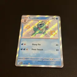 Pokemon Cards Arctibax 129/091 Paldean Fates Shiny Rare NM - Image 2