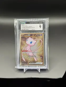 Mew ex 205/165 Sv: Scarlet & Violet 151 Gold Metal Ultra-Premium CGC 9 2023 Card - Image 1