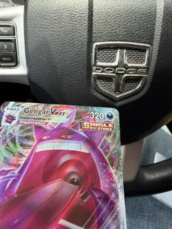 Pokemon Gengar VMAX TCG SWSH Fusion Strike Holo Ultra Rare Full Art Card 157/264 - Image 4