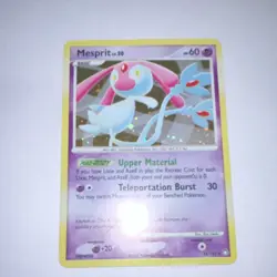 Pokemon Mesprit 60 HP Holo Rare Mysterious Treasures Basic 14/123 2007 TCG Card - Image 1