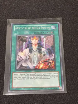 YUGIOH Card Asceticism of the Six Samurai STOR-EN050 Unlimited Edition 1 - Image 1