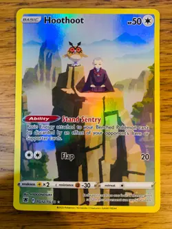 NEAR MINT! Hoothoot TG012/TG30 Astral Radiance Trainer Gallery Pokemon Card! - Image 1