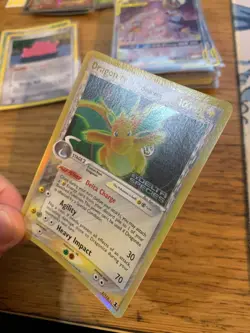 NM! Dragonite (3/113) EX Delta Species Stamped Reverse Holo Rare Pokemon Card! - Image 4