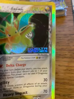 NM! Dragonite (3/113) EX Delta Species Stamped Reverse Holo Rare Pokemon Card! - Image 5