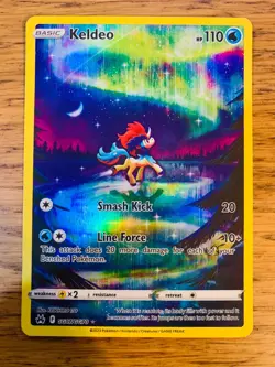 NEAR MINT! Keldeo GG07/GG70 Crown Zenith Galarian Gallery Pokemon Card! - Image 1