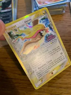 NM! Pidgeot (14/110) EX Holon Phantoms Delta Species Reverse Holo Pokemon Card! - Image 3