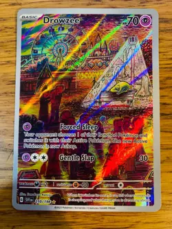 NEAR MINT! Drowzee (210/198) S&V Base Set Illustration Rare Pokemon Card! - Image 1