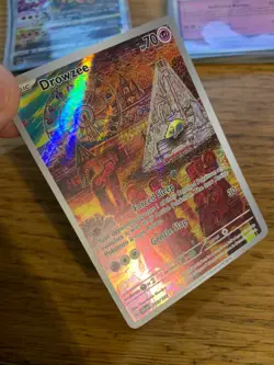 NEAR MINT! Drowzee (210/198) S&V Base Set Illustration Rare Pokemon Card! - Image 3