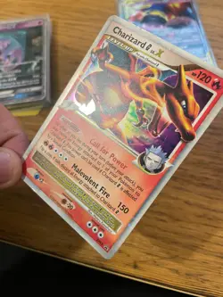LP! Charizard G LV.X DP45 Diamond & Pearl Black Star Promo Holo Pokemon Card! - Image 4