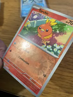 NM! Torchic (040/182) Destined Rivals Reverse Holo Pokemon Card! - Image 4