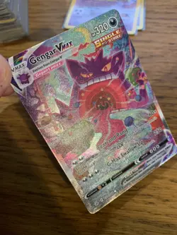NM! Gengar VMAX (271/264) Fusion Strike Alternate Art Ultra Rare Pokemon Card! - Image 3